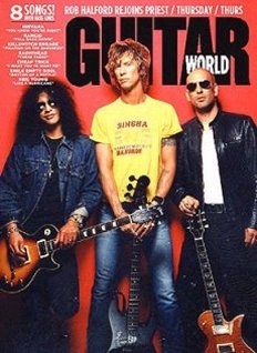 Velvet Revolver en couverture de Guitar World