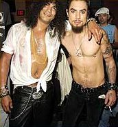 Slash et Dave Navarro
