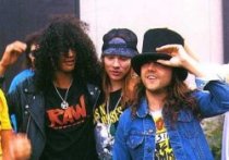 Slash, Axl et Lars Ulric